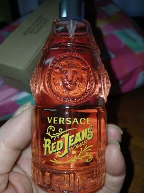 Versace Red Jeans Woman Eau de Toilette - Pink/Coral Bottle